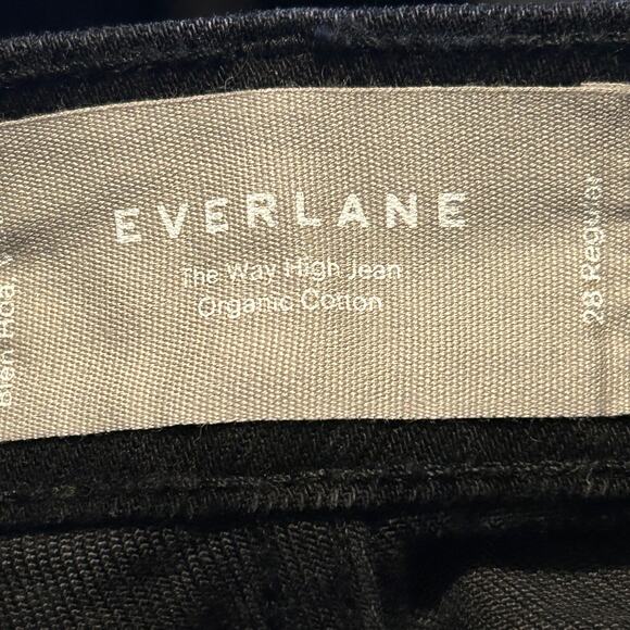 Everlane Women's Black Straight Leg Jeans - Picture 3 of 11